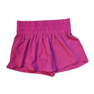 Vanilla Star Women's Shorts Size Large Pink Pull-On Elastic Waist